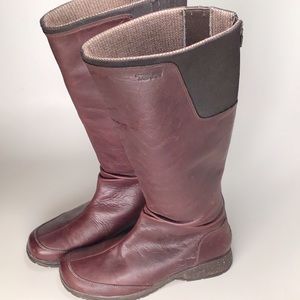 Teva Afton Knee High Boots Leather Waterproof sz 9